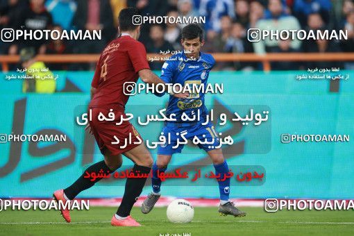 1490621, Tehran,Shahr Qods, Iran, Iran Football Pro League، Persian Gulf Cup، Week 13، First Leg، Esteghlal 1 v 0 Padideh Mashhad on 2019/12/05 at Azadi Stadium