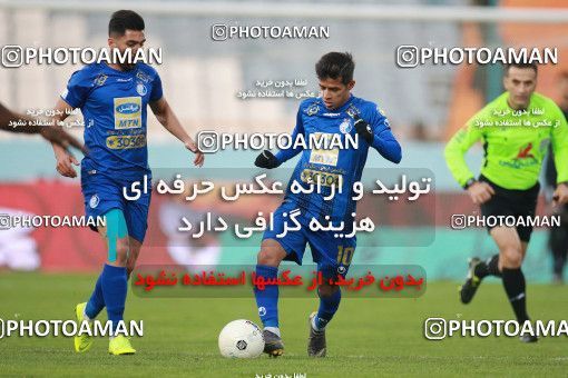 1490637, Tehran,Shahr Qods, Iran, Iran Football Pro League، Persian Gulf Cup، Week 13، First Leg، Esteghlal 1 v 0 Padideh Mashhad on 2019/12/05 at Azadi Stadium
