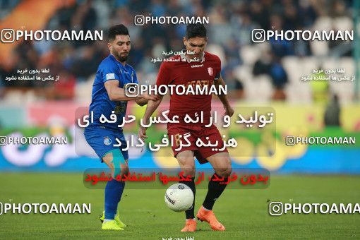 1490640, Tehran,Shahr Qods, Iran, Iran Football Pro League، Persian Gulf Cup، Week 13، First Leg، Esteghlal 1 v 0 Padideh Mashhad on 2019/12/05 at Azadi Stadium