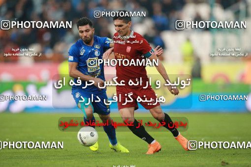 1490661, Tehran,Shahr Qods, Iran, Iran Football Pro League، Persian Gulf Cup، Week 13، First Leg، Esteghlal 1 v 0 Padideh Mashhad on 2019/12/05 at Azadi Stadium