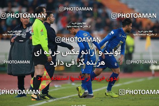 1490633, Tehran,Shahr Qods, Iran, Iran Football Pro League، Persian Gulf Cup، Week 13، First Leg، Esteghlal 1 v 0 Padideh Mashhad on 2019/12/05 at Azadi Stadium