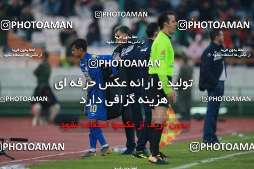 1490632, Tehran,Shahr Qods, Iran, Iran Football Pro League، Persian Gulf Cup، Week 13، First Leg، Esteghlal 1 v 0 Padideh Mashhad on 2019/12/05 at Azadi Stadium