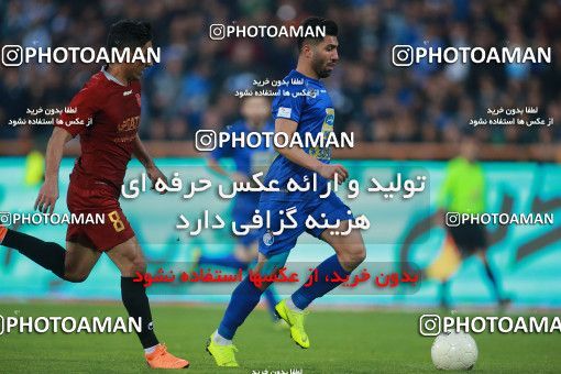 1490630, Tehran,Shahr Qods, Iran, Iran Football Pro League، Persian Gulf Cup، Week 13، First Leg، Esteghlal 1 v 0 Padideh Mashhad on 2019/12/05 at Azadi Stadium