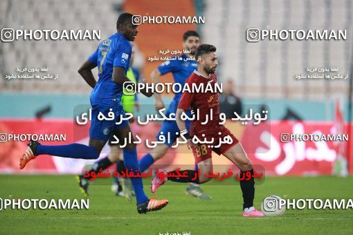 1490649, Tehran,Shahr Qods, Iran, Iran Football Pro League، Persian Gulf Cup، Week 13، First Leg، Esteghlal 1 v 0 Padideh Mashhad on 2019/12/05 at Azadi Stadium
