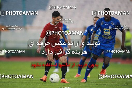 1490617, Tehran,Shahr Qods, Iran, Iran Football Pro League، Persian Gulf Cup، Week 13، First Leg، Esteghlal 1 v 0 Padideh Mashhad on 2019/12/05 at Azadi Stadium