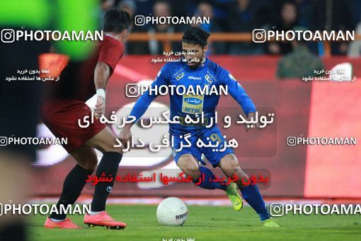 1490663, Tehran,Shahr Qods, Iran, Iran Football Pro League، Persian Gulf Cup، Week 13، First Leg، Esteghlal 1 v 0 Padideh Mashhad on 2019/12/05 at Azadi Stadium