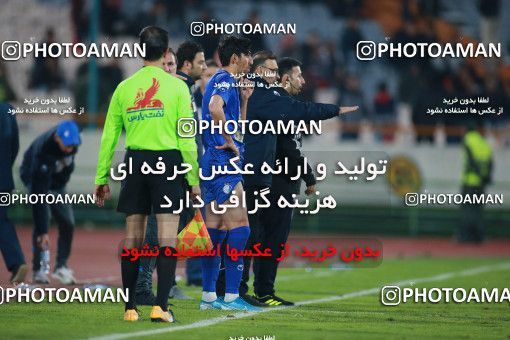 1490783, Tehran,Shahr Qods, Iran, Iran Football Pro League، Persian Gulf Cup، Week 13، First Leg، Esteghlal 1 v 0 Padideh Mashhad on 2019/12/05 at Azadi Stadium