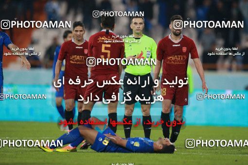 1490808, Tehran,Shahr Qods, Iran, Iran Football Pro League، Persian Gulf Cup، Week 13، First Leg، Esteghlal 1 v 0 Padideh Mashhad on 2019/12/05 at Azadi Stadium