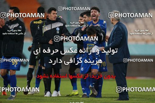 1490794, Tehran,Shahr Qods, Iran, Iran Football Pro League، Persian Gulf Cup، Week 13، First Leg، Esteghlal 1 v 0 Padideh Mashhad on 2019/12/05 at Azadi Stadium