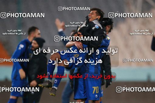 1490779, Tehran,Shahr Qods, Iran, Iran Football Pro League، Persian Gulf Cup، Week 13، First Leg، Esteghlal 1 v 0 Padideh Mashhad on 2019/12/05 at Azadi Stadium