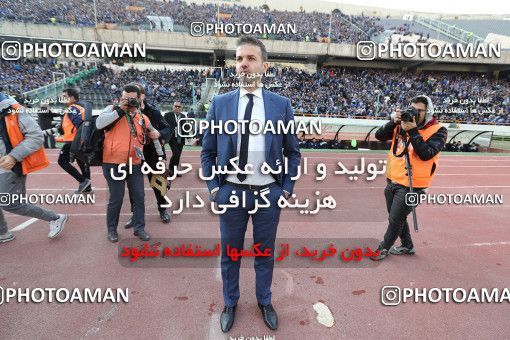 1492721, Tehran,Shahr Qods, Iran, Iran Football Pro League، Persian Gulf Cup، Week 13، First Leg، Esteghlal 1 v 0 Padideh Mashhad on 2019/12/05 at Azadi Stadium