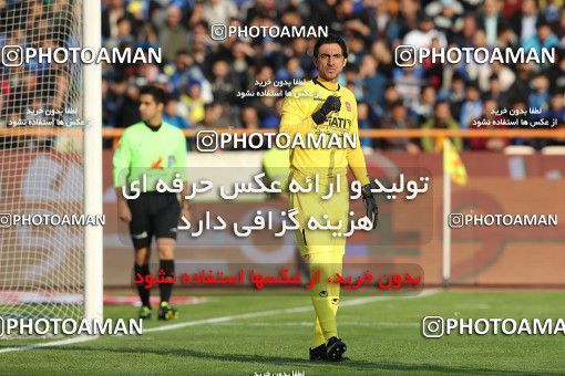1492770, Tehran,Shahr Qods, Iran, Iran Football Pro League، Persian Gulf Cup، Week 13، First Leg، Esteghlal 1 v 0 Padideh Mashhad on 2019/12/05 at Azadi Stadium