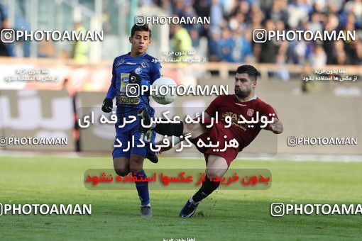 1492797, Tehran,Shahr Qods, Iran, Iran Football Pro League، Persian Gulf Cup، Week 13، First Leg، Esteghlal 1 v 0 Padideh Mashhad on 2019/12/05 at Azadi Stadium