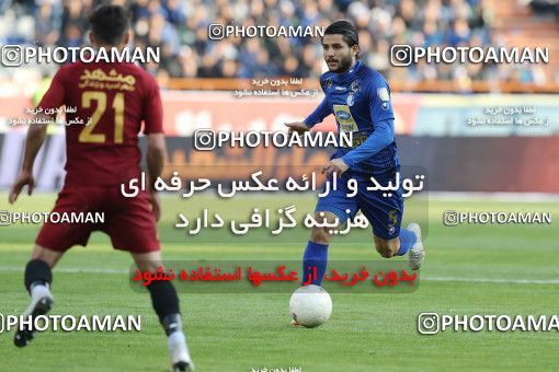 1492702, Tehran,Shahr Qods, Iran, Iran Football Pro League، Persian Gulf Cup، Week 13، First Leg، Esteghlal 1 v 0 Padideh Mashhad on 2019/12/05 at Azadi Stadium