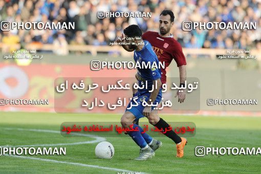 1492789, Tehran,Shahr Qods, Iran, Iran Football Pro League، Persian Gulf Cup، Week 13، First Leg، Esteghlal 1 v 0 Padideh Mashhad on 2019/12/05 at Azadi Stadium