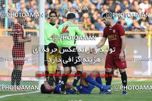 1492808, Tehran,Shahr Qods, Iran, Iran Football Pro League، Persian Gulf Cup، Week 13، First Leg، Esteghlal 1 v 0 Padideh Mashhad on 2019/12/05 at Azadi Stadium
