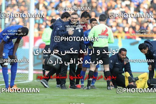1492863, Tehran,Shahr Qods, Iran, Iran Football Pro League، Persian Gulf Cup، Week 13، First Leg، Esteghlal 1 v 0 Padideh Mashhad on 2019/12/05 at Azadi Stadium