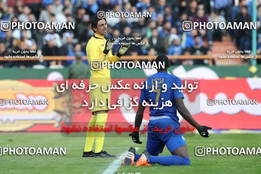 1492977, Tehran,Shahr Qods, Iran, Iran Football Pro League، Persian Gulf Cup، Week 13، First Leg، Esteghlal 1 v 0 Padideh Mashhad on 2019/12/05 at Azadi Stadium
