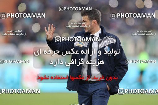 1492942, Iran Football Pro League، Persian Gulf Cup، Week 13، First Leg، 2019/12/05، Tehran,Shahr Qods، Azadi Stadium، Esteghlal 1 - 0 Padideh Mashhad