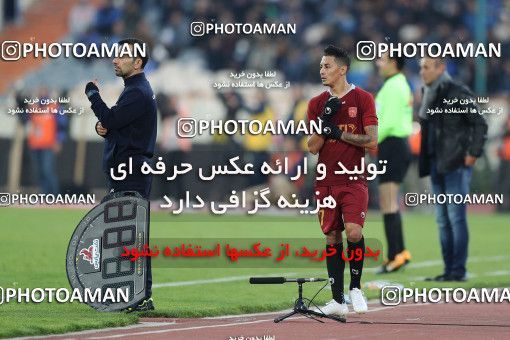 1492872, Tehran,Shahr Qods, Iran, Iran Football Pro League، Persian Gulf Cup، Week 13، First Leg، Esteghlal 1 v 0 Padideh Mashhad on 2019/12/05 at Azadi Stadium