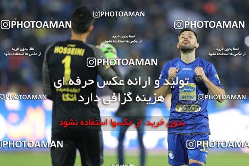 1492849, Tehran,Shahr Qods, Iran, Iran Football Pro League، Persian Gulf Cup، Week 13، First Leg، Esteghlal 1 v 0 Padideh Mashhad on 2019/12/05 at Azadi Stadium