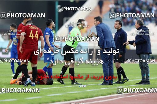 1490912, Tehran,Shahr Qods, Iran, Iran Football Pro League، Persian Gulf Cup، Week 13، First Leg، Esteghlal 1 v 0 Padideh Mashhad on 2019/12/05 at Azadi Stadium