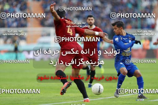 1490835, Tehran,Shahr Qods, Iran, Iran Football Pro League، Persian Gulf Cup، Week 13، First Leg، Esteghlal 1 v 0 Padideh Mashhad on 2019/12/05 at Azadi Stadium