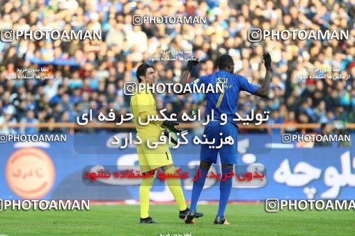 1490874, Tehran,Shahr Qods, Iran, Iran Football Pro League، Persian Gulf Cup، Week 13، First Leg، Esteghlal 1 v 0 Padideh Mashhad on 2019/12/05 at Azadi Stadium
