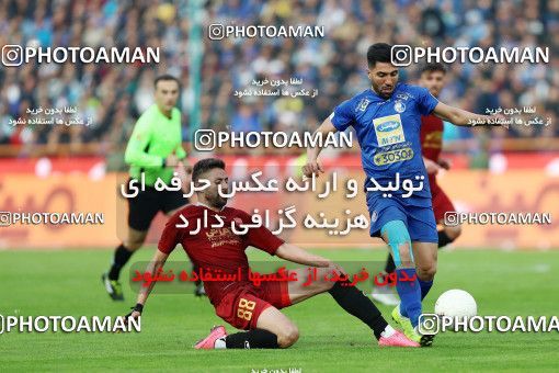 1490953, Tehran,Shahr Qods, Iran, Iran Football Pro League، Persian Gulf Cup، Week 13، First Leg، Esteghlal 1 v 0 Padideh Mashhad on 2019/12/05 at Azadi Stadium
