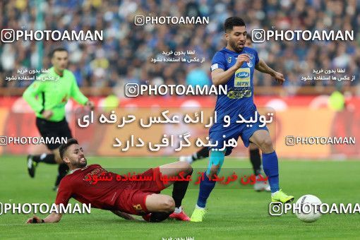 1490921, Tehran,Shahr Qods, Iran, Iran Football Pro League، Persian Gulf Cup، Week 13، First Leg، Esteghlal 1 v 0 Padideh Mashhad on 2019/12/05 at Azadi Stadium