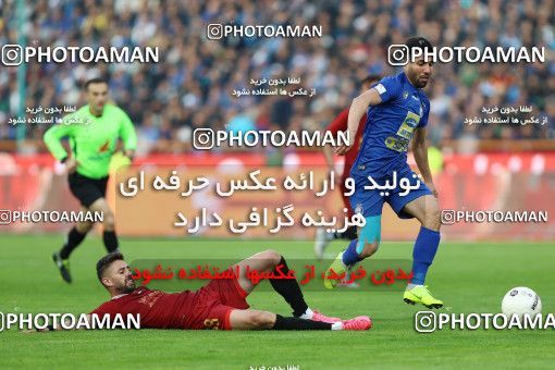 1490923, Tehran,Shahr Qods, Iran, Iran Football Pro League، Persian Gulf Cup، Week 13، First Leg، Esteghlal 1 v 0 Padideh Mashhad on 2019/12/05 at Azadi Stadium