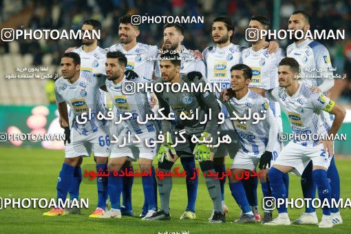 1493043, Tehran, , Iran Football Pro League، Persian Gulf Cup، Week 14، First Leg، Paykan 2 v 2 Esteghlal on 2019/12/09 at Azadi Stadium