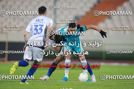 1492991, Tehran, , Iran Football Pro League، Persian Gulf Cup، Week 14، First Leg، Paykan 2 v 2 Esteghlal on 2019/12/09 at Azadi Stadium