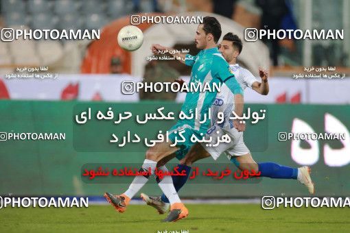 1493102, Tehran, , Iran Football Pro League، Persian Gulf Cup، Week 14، First Leg، Paykan 2 v 2 Esteghlal on 2019/12/09 at Azadi Stadium