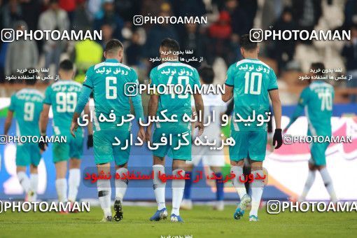 1493166, Tehran, , Iran Football Pro League، Persian Gulf Cup، Week 14، First Leg، Paykan 2 v 2 Esteghlal on 2019/12/09 at Azadi Stadium