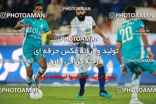 1493176, Tehran, , Iran Football Pro League، Persian Gulf Cup، Week 14، First Leg، Paykan 2 v 2 Esteghlal on 2019/12/09 at Azadi Stadium