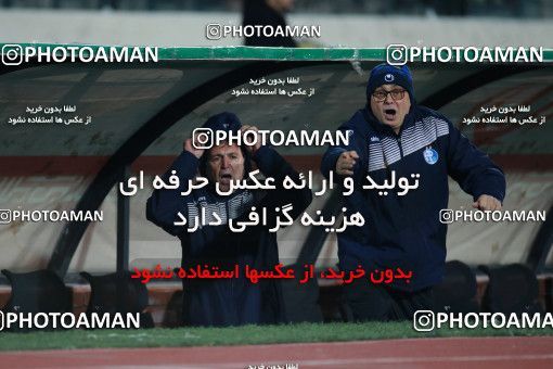 1493325, Tehran, , Iran Football Pro League، Persian Gulf Cup، Week 14، First Leg، Paykan 2 v 2 Esteghlal on 2019/12/09 at Azadi Stadium