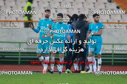 1493163, Tehran, , Iran Football Pro League، Persian Gulf Cup، Week 14، First Leg، Paykan 2 v 2 Esteghlal on 2019/12/09 at Azadi Stadium