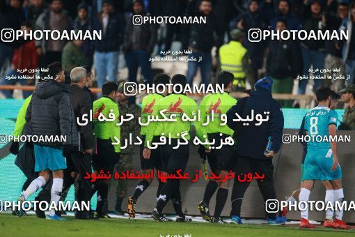 1493334, Iran Football Pro League، Persian Gulf Cup، Week 14، First Leg، 2019/12/09، Tehran، Azadi Stadium، Paykan 2 - 2 Esteghlal