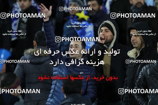 1696625, Tehran, , Iran Football Pro League، Persian Gulf Cup، Week 14، First Leg، Paykan 2 v 2 Esteghlal on 2019/12/09 at Azadi Stadium