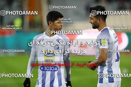 1820739, Tehran, , Iran Football Pro League، Persian Gulf Cup، Week 14، First Leg، Paykan 2 v 2 Esteghlal on 2019/12/09 at Azadi Stadium