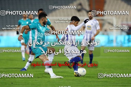 1820630, Tehran, , Iran Football Pro League، Persian Gulf Cup، Week 14، First Leg، Paykan 2 v 2 Esteghlal on 2019/12/09 at Azadi Stadium