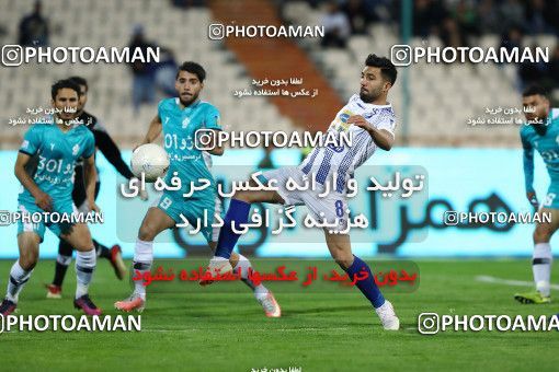1820709, Tehran, , Iran Football Pro League، Persian Gulf Cup، Week 14، First Leg، Paykan 2 v 2 Esteghlal on 2019/12/09 at Azadi Stadium