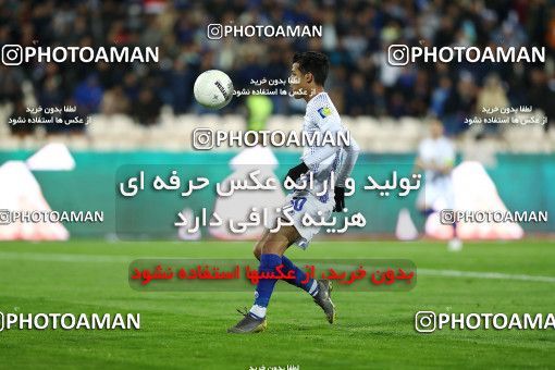 1820779, Tehran, , Iran Football Pro League، Persian Gulf Cup، Week 14، First Leg، Paykan 2 v 2 Esteghlal on 2019/12/09 at Azadi Stadium