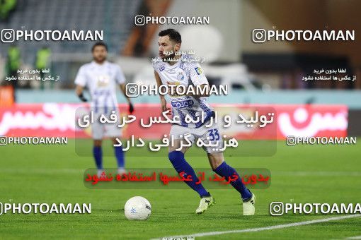 1820751, Tehran, , Iran Football Pro League، Persian Gulf Cup، Week 14، First Leg، Paykan 2 v 2 Esteghlal on 2019/12/09 at Azadi Stadium