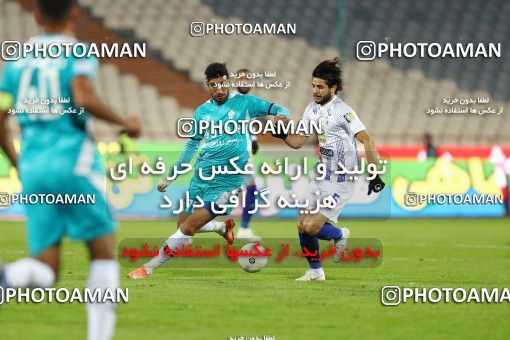 1820752, Tehran, , Iran Football Pro League، Persian Gulf Cup، Week 14، First Leg، Paykan 2 v 2 Esteghlal on 2019/12/09 at Azadi Stadium