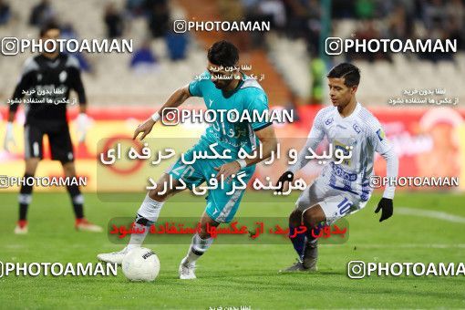 1820627, Tehran, , Iran Football Pro League، Persian Gulf Cup، Week 14، First Leg، Paykan 2 v 2 Esteghlal on 2019/12/09 at Azadi Stadium