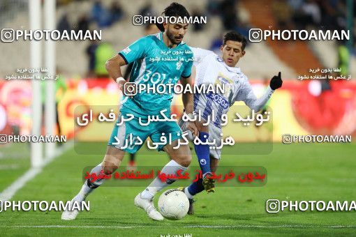 1820623, Tehran, , Iran Football Pro League، Persian Gulf Cup، Week 14، First Leg، Paykan 2 v 2 Esteghlal on 2019/12/09 at Azadi Stadium