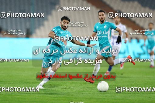 1820724, Tehran, , Iran Football Pro League، Persian Gulf Cup، Week 14، First Leg، Paykan 2 v 2 Esteghlal on 2019/12/09 at Azadi Stadium
