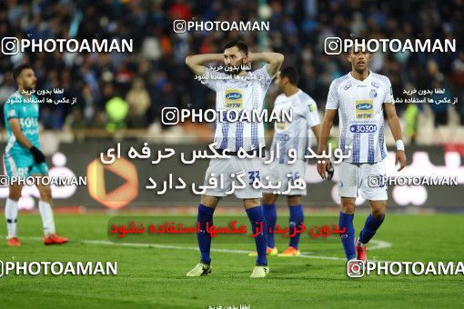 1820696, Tehran, , Iran Football Pro League، Persian Gulf Cup، Week 14، First Leg، Paykan 2 v 2 Esteghlal on 2019/12/09 at Azadi Stadium